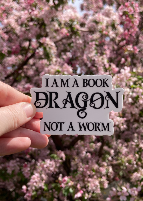 I Am A Book Dragon Not A Worm